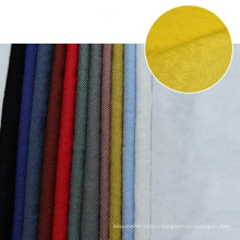 Custom textile summer rayon nylon blend linen like look polyester fabric